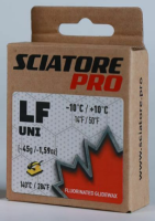 Твердый парафин LF UNIVERSAL Sciatore Pro (с низким содержанием фтора) -10C/+10C 45гр LFU45