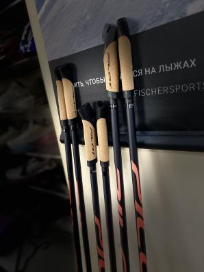 Лыжные палки PILOT FAST 100% carbon light