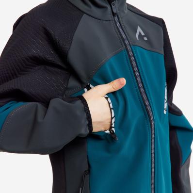 Куртка Arswear Softshell PRO Kids (Цвет Зеленый)  JSPROK2