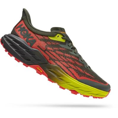 Кроссовки мужские HOKA M SPEEDGOAT 5 1123157TFST Thyme/Fiesta