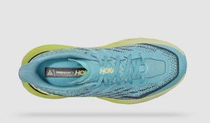 Кроссовки женские HOKA W SPEEDGOAT 5 1123158CSGG Coastal Shade/Green Glow
