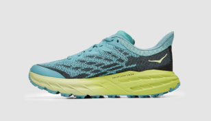 Кроссовки женские HOKA W SPEEDGOAT 5 1123158CSGG Coastal Shade/Green Glow