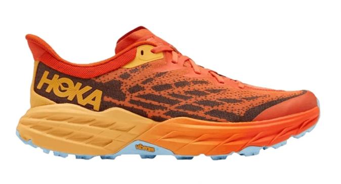 Кроссовки мужские HOKA M SPEEDGOAT 5 1123157PBAY Puffin's Bill / Amber Yellow