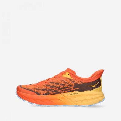 Кроссовки мужские HOKA M SPEEDGOAT 5 1123157PBAY Puffin's Bill / Amber Yellow