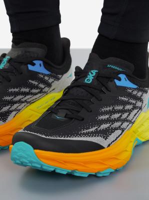 Кроссовки мужские HOKA M SPEEDGOAT 5 1123157BEPR black/ evening primrose
