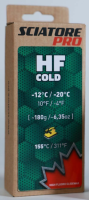 Твердый парафин HF COLD (зеленый) Sciatore Pro (с высоким содержанием фтора) -12C/-20C 180гр HFC180