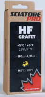Твердый парафин HF GRAFIT (черный) Sciatore Pro (с высоким содержанием фтора) -5C/+5C 180гр HFG180