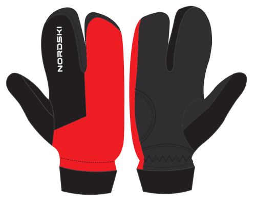 Лобстеры  NordSki  JR Arctic  Red/Black  WS  NSJ133190