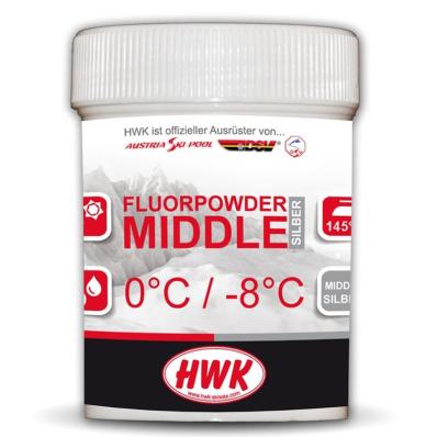 Порошок  HWK Middle silver (0\ -8) 30 гр.  VP471.1