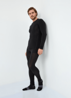 Комплект термобелья NORDSKI  WOOL Black мужское NSM377100