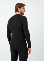 Комплект термобелья NORDSKI  WOOL Black мужское NSM377100