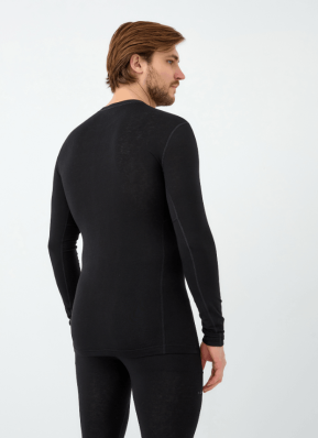 Комплект термобелья NORDSKI  WOOL Black мужское NSM377100