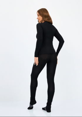 Комплект термобелья NORDSKI  WOOL W Black женское  NSW387100