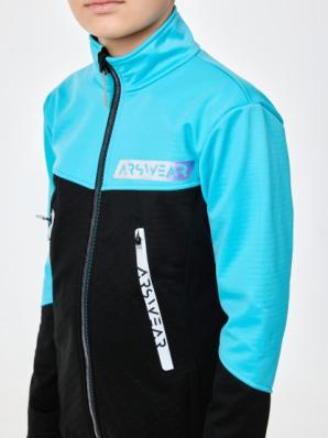 Куртка Arswear Softshell Race Kids (Цвет Голубой) JSRACK4