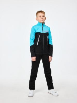 Куртка Arswear Softshell Race Kids (Цвет Голубой) JSRACK4