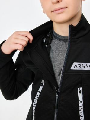 Куртка Arswear Softshell Race Kids (Цвет Черный) JSRACK4
