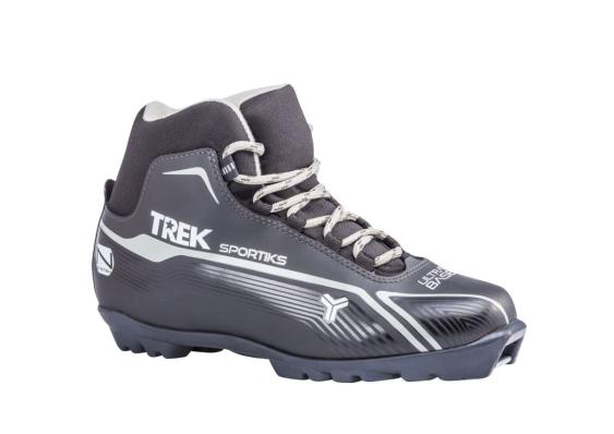 Лыжные ботинки TREK  Sportiks 4 черный (лого серый) SNS TR.Sportiks4.11-01.M.S