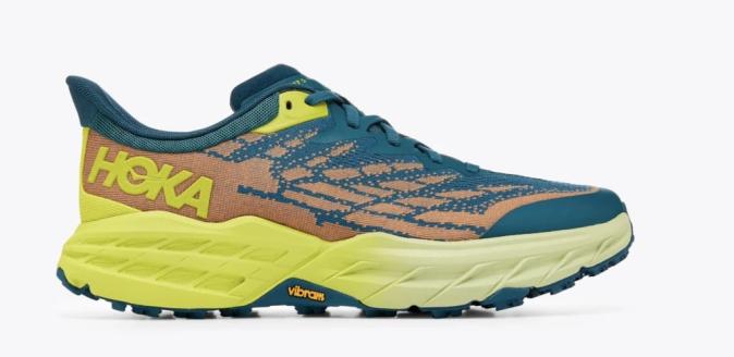 Кроссовки мужские HOKA M SPEEDGOAT 5 1123159BCEP WIDE Blue Coral/Evening Primrose