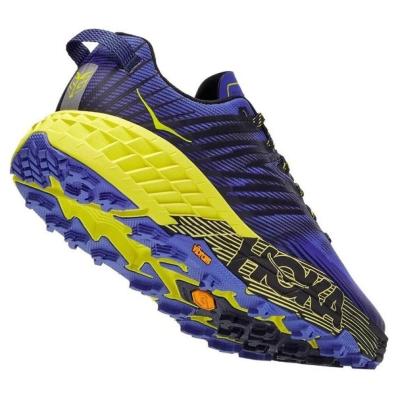 Кроссовки мужские HOKA M SPEEDGOAT 4 1106525BIEP Black Iris/Evening Primrose