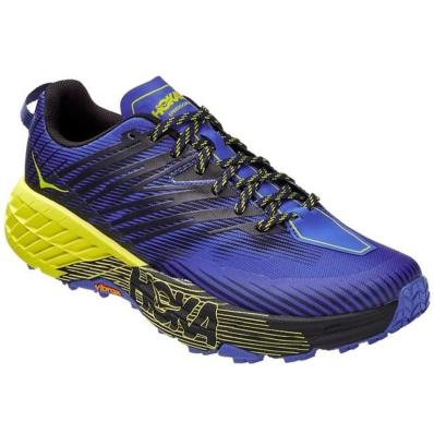 Кроссовки мужские HOKA M SPEEDGOAT 4 1106525BIEP Black Iris/Evening Primrose