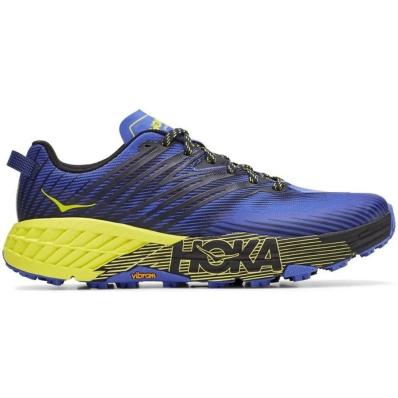 Кроссовки мужские HOKA M SPEEDGOAT 4 1106525BIEP Black Iris/Evening Primrose