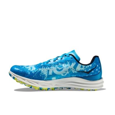 Кроссовки унисекс HOKA U CRESCENDO XC SPIKELESS 1141430DBEPR Dive Blue/Evening Primrose