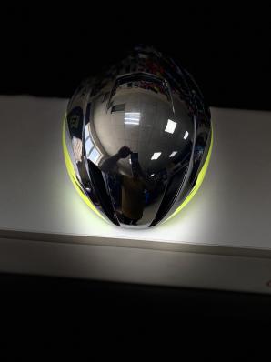 Шлем WX-008  (Black/Yellow) р.L (58-61)  WX-008L
