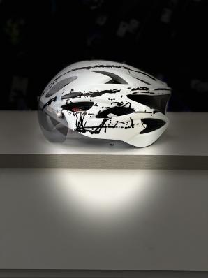 Шлем WX-016 с линзой (White/Black) р.L (58-61) WX-016GL