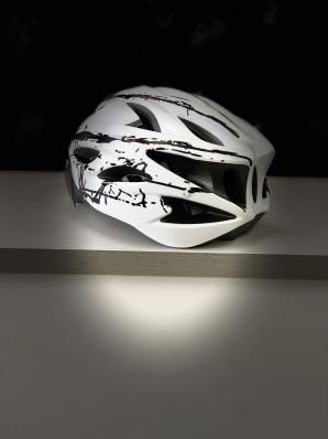 Шлем WX-016 с линзой (White/Black) р.L (58-61) WX-016GL