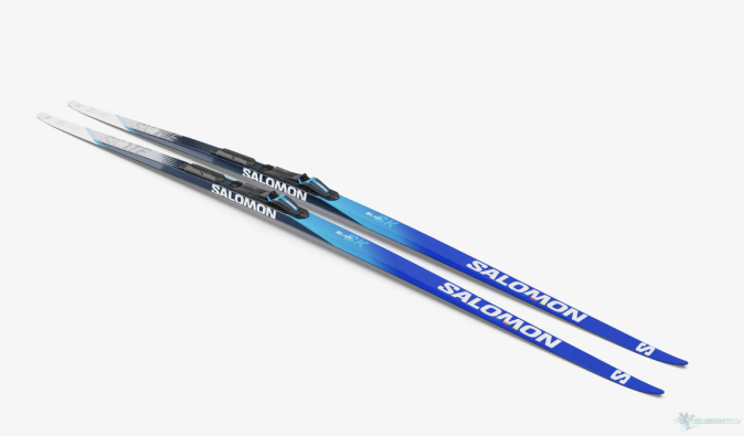 Беговые лыжи SALOMON  S/LAB CARBON SК BLUE G1 + крепление Prolink Shift Race  476275+473234