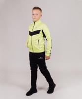 Костюм NORDSKI Base JR Lime/Black разминочный NSJ817180