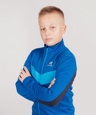 Костюм NORDSKI Base JR True Blue/Blue разминочный NSJ817797